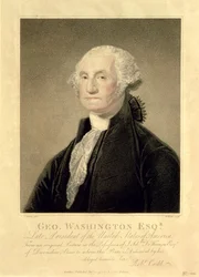 Portrait of George Washington (engraved by William Nutter, pub. by Robert Cribb, 1798)